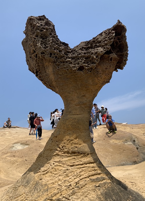 Yehliu Geopark Heart-shaped Rock